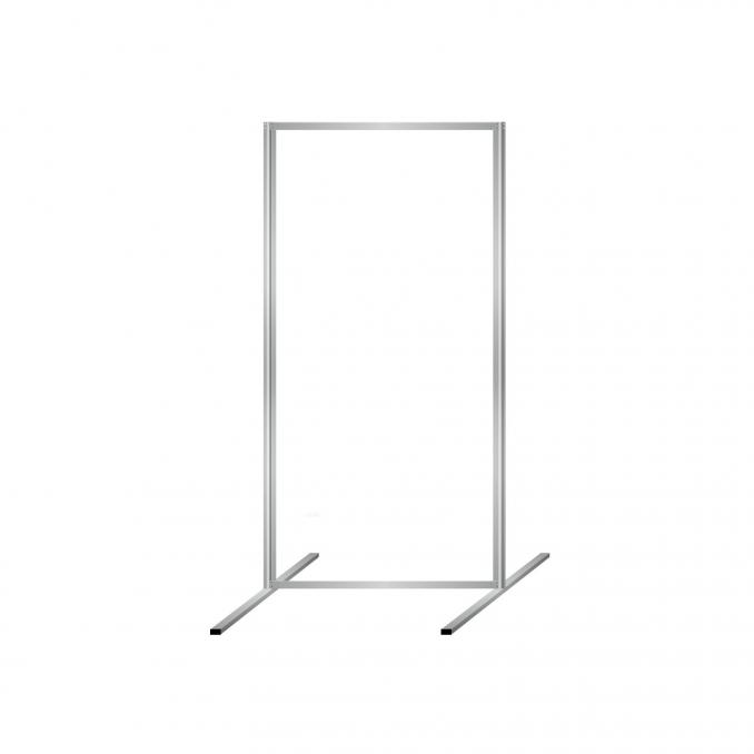 Infostellwand mit Aluprofilen