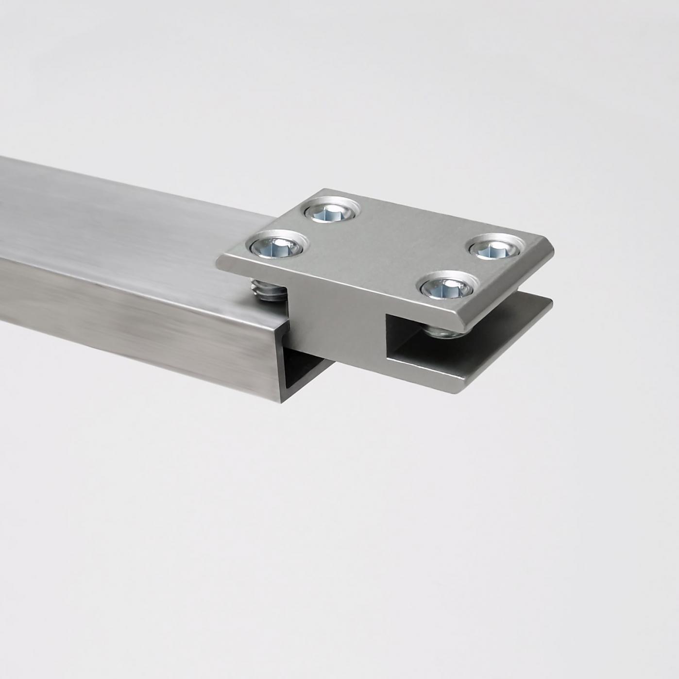 Verbinder mit Flachkantrohr Verbinder mit Flachkantrohr