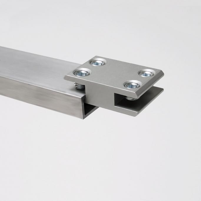 Verbinder mit Flachkantrohr Verbinder mit Flachkantrohr