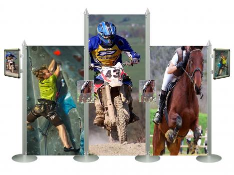 Präsentationsdisplay