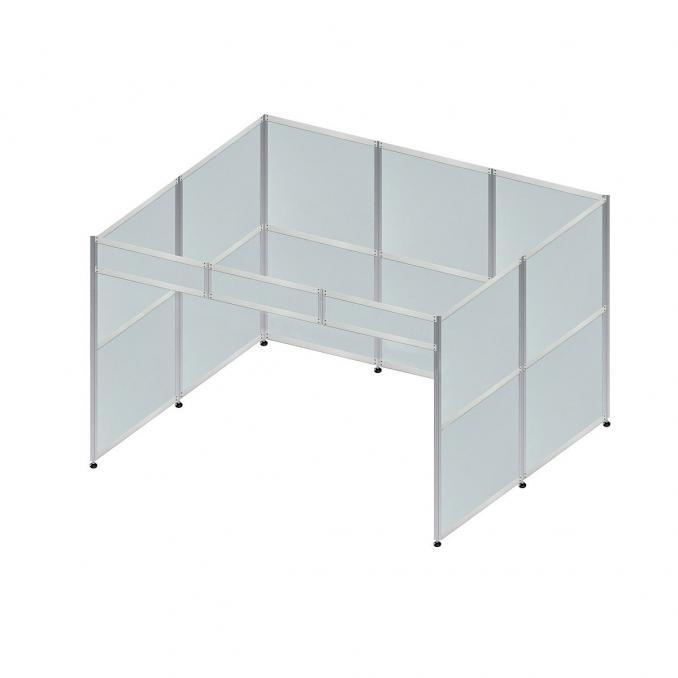 Messestand mit Platten