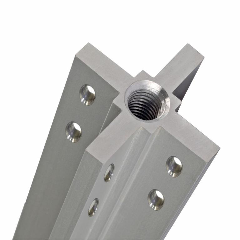 Flexi-Long Stangenprofil M10 und 8 Bohrungen Flexi-Long Stangenprofil M10 und 8 Bohrungen