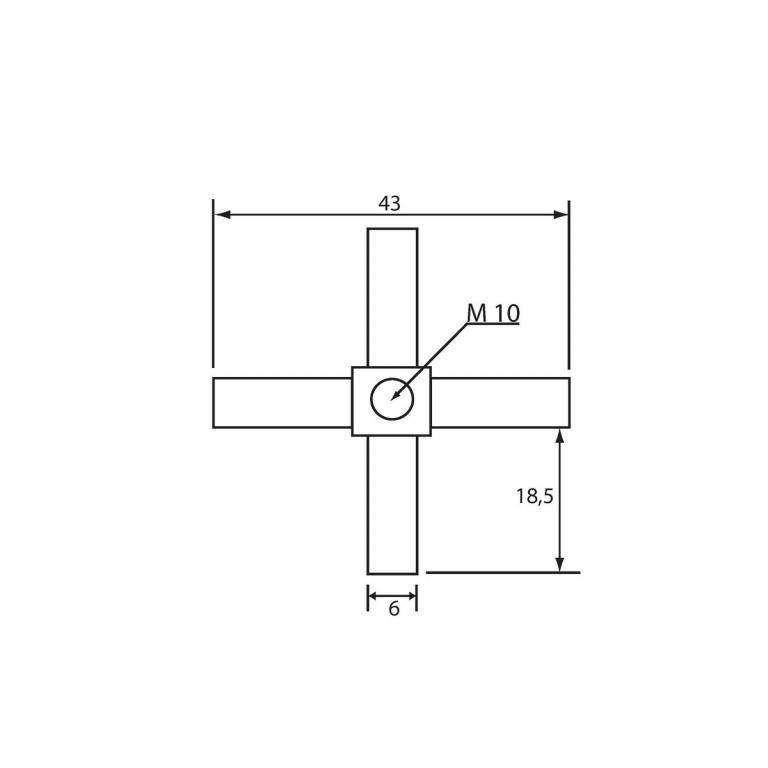 Flexi-Long Stangenprofil im Querschnitt