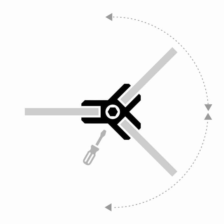 Dreier-Verbinder beweglich Anwendung
