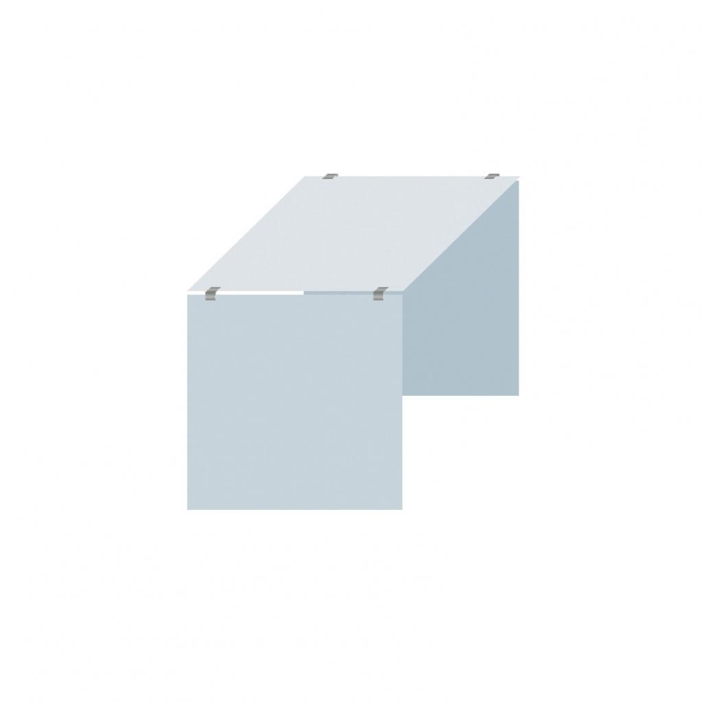 Tisch aus Platten und Plattenverbindern