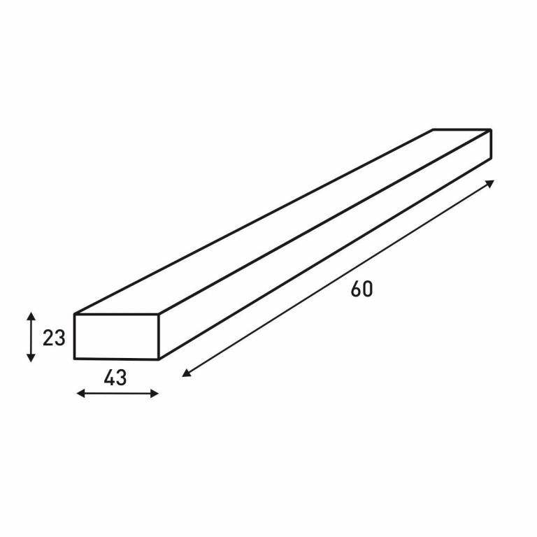 Standfuß Abmessungen